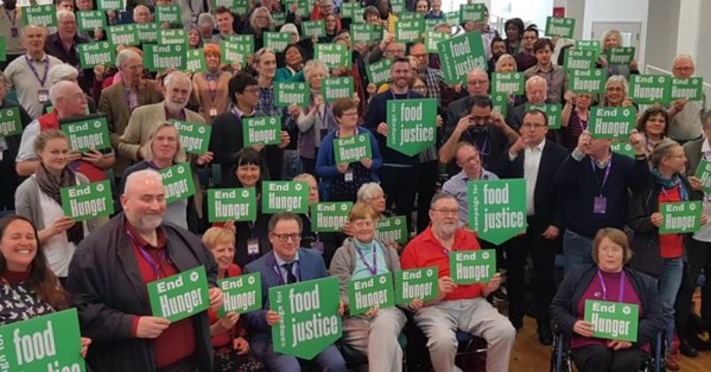Launch of the Co-op Party food justice campaign March 2019
