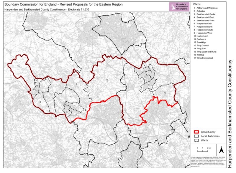 New Constituency of Harpenden and Berkhamsted